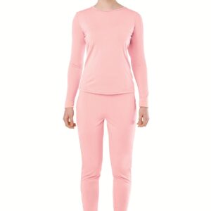 Maillot rosa 2 piezas mujer spandex K8107